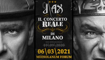 J-AX – POSTICIPATA la data evento ‘Il concerto Reale di Milano’, ora prevista per sabato 6 MARZO 2021
